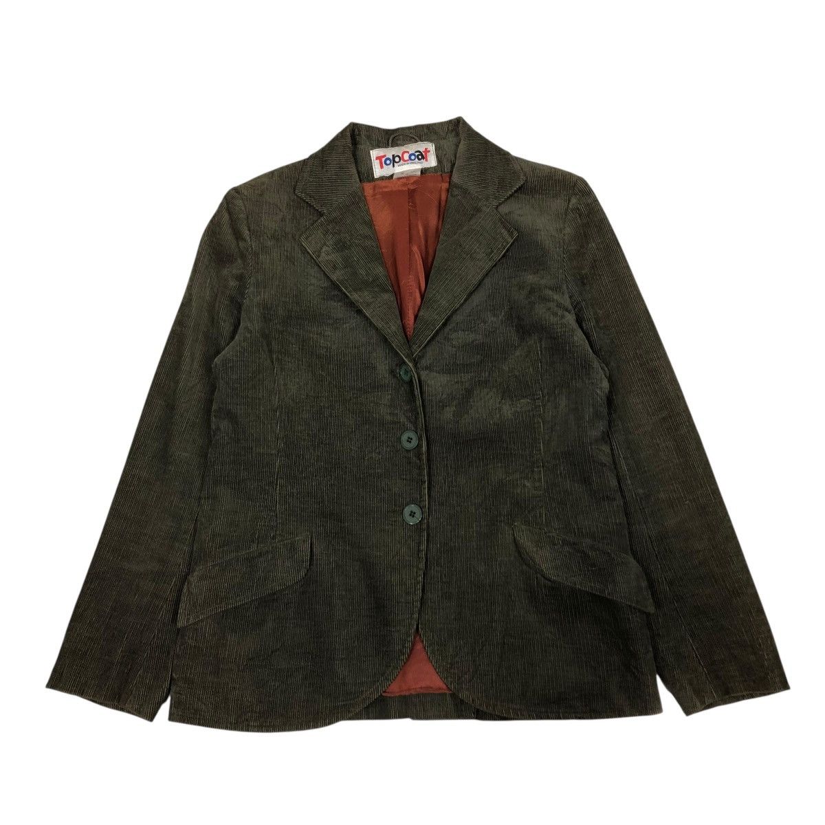 Vintage 🔥VINTAGE CORDUROY CHORE JACKET TOPCOAT ENGLAND ISSEY MIYAKE Size US S / EU 44-46 / 1 - 1 Thumbnail