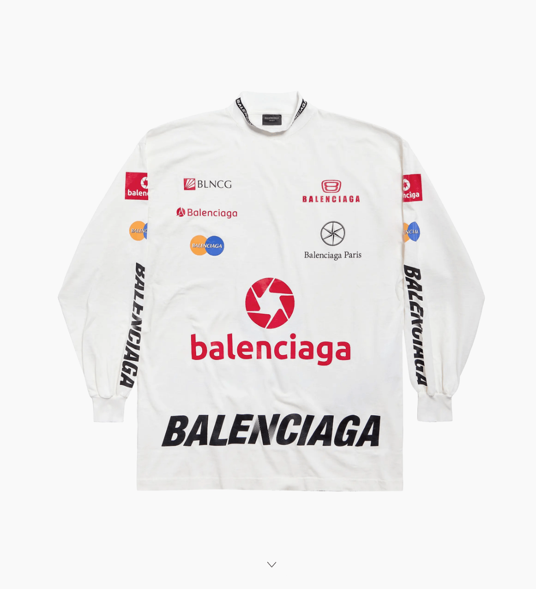 BALENCIAGA Top League Racer Longsleeve
