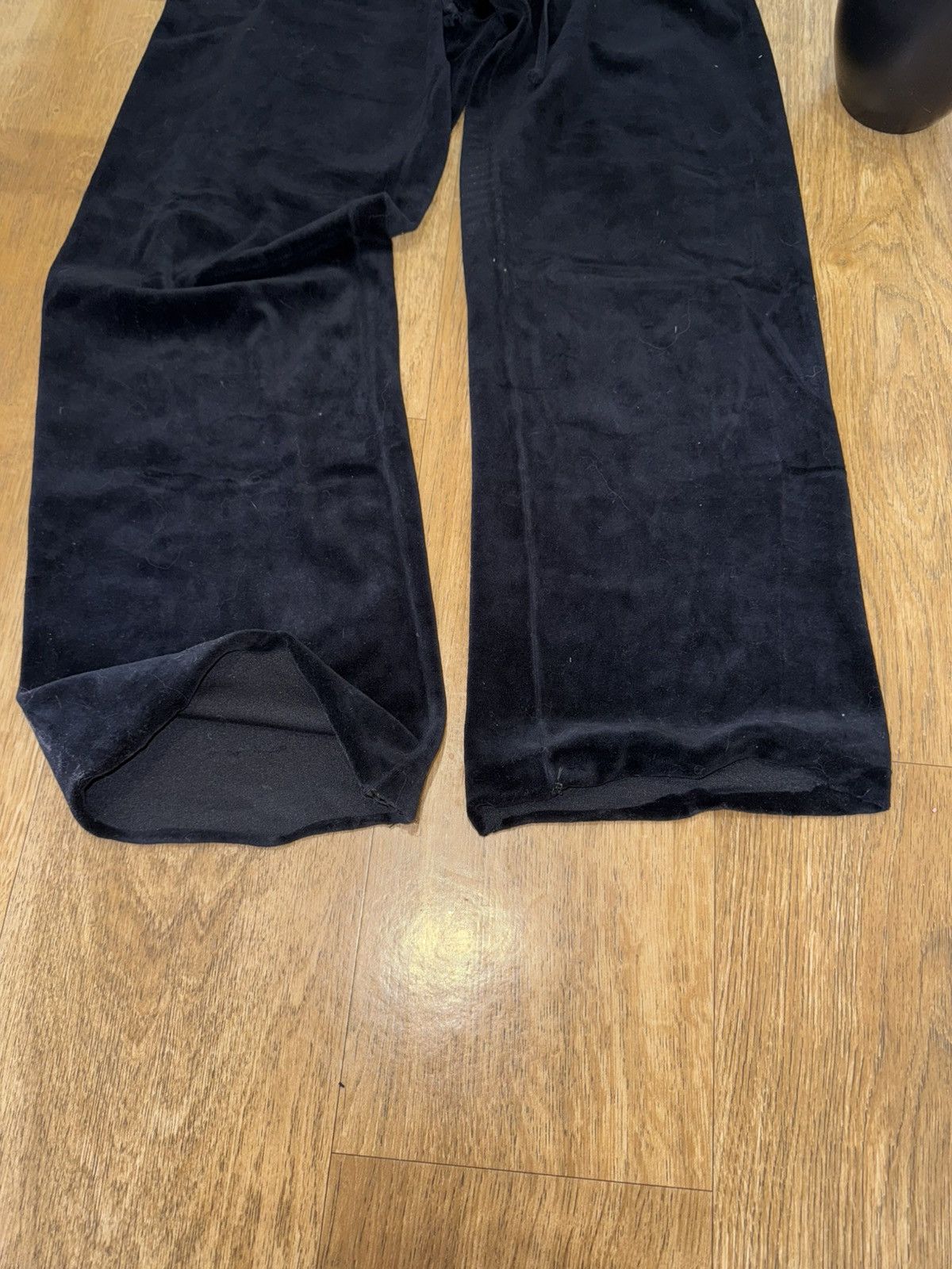 Juicy Couture VINTAGE JUICY COUTURE VELOUR BLACK TRACKSUIT Size S / US 4 / IT 40 - 9 Thumbnail