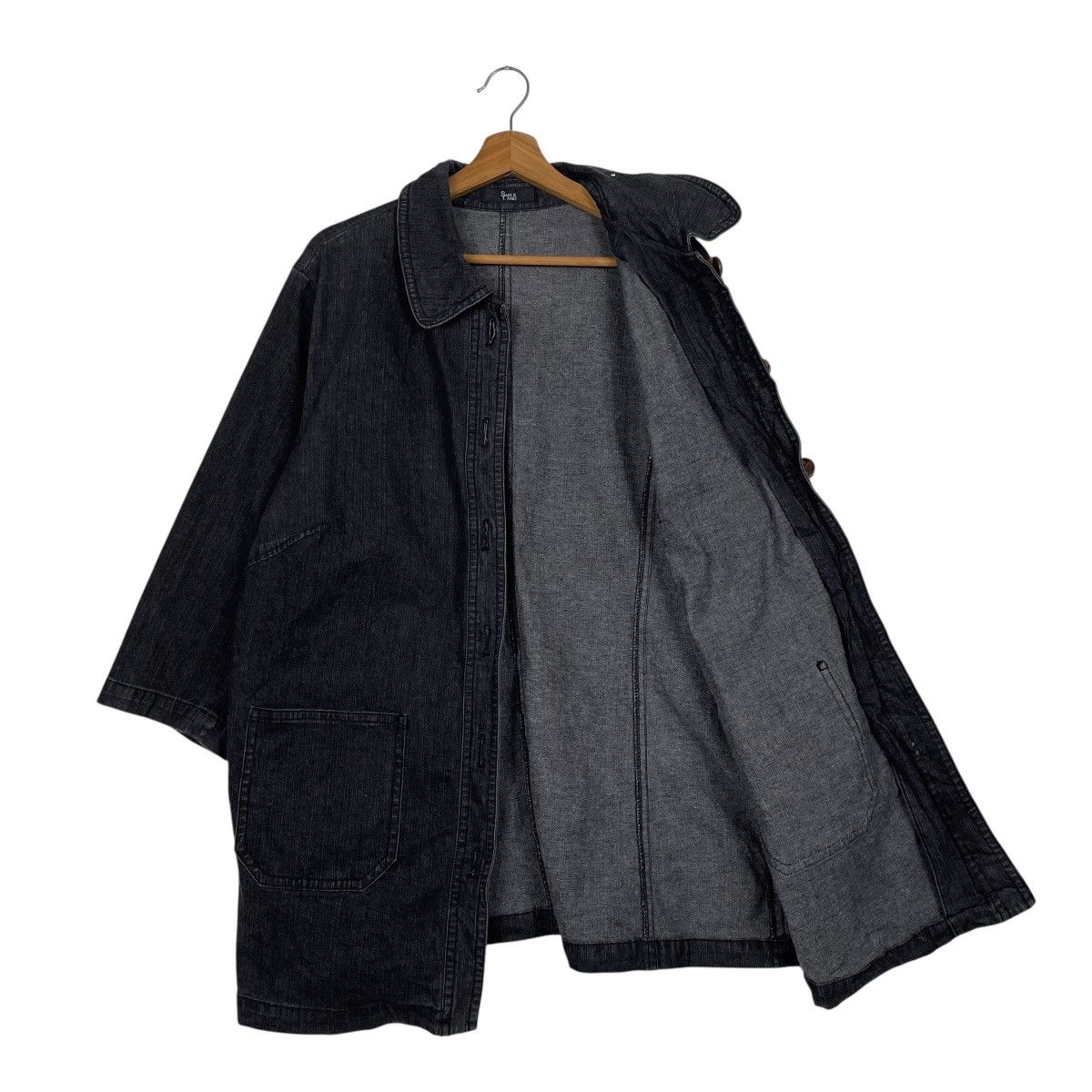 Other Japanese Brand Smile Land Oversize Denim Jacket Size 4XL / US 24-26 - 9 Thumbnail