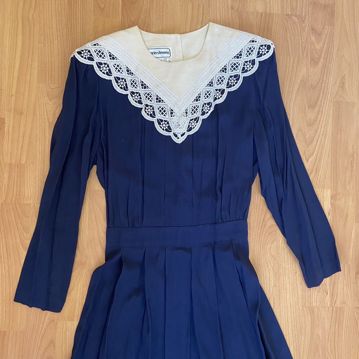 Vintage Vintage Karin Stevens Women’s Pilgrim Dress Size 12 Size XL / US 12-14 / IT 48-50 - 4 Thumbnail