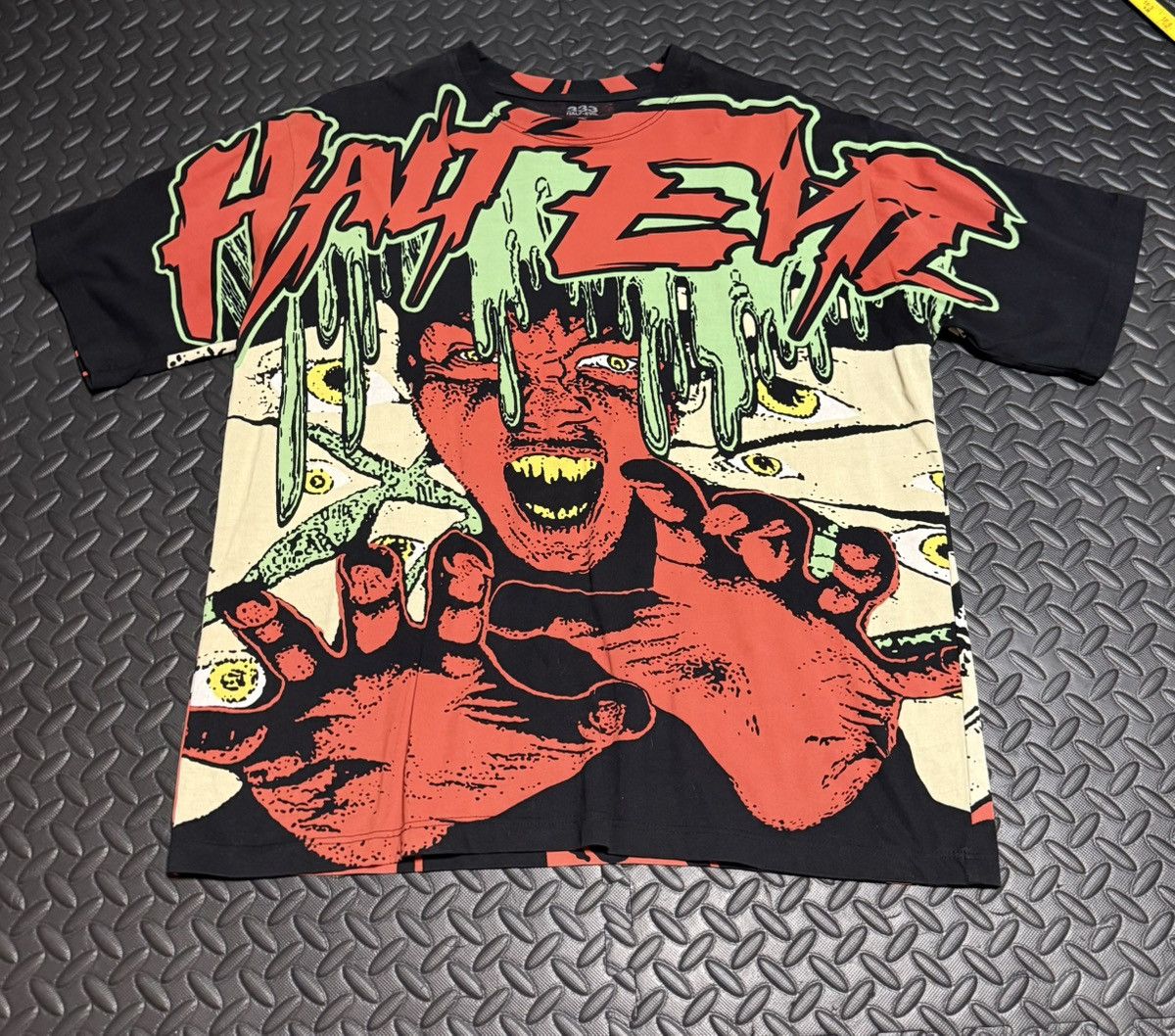 Half Evil 333 Half Evil Eyes AOP Tee Size US XL / EU 56 / 4 - 1 Thumbnail