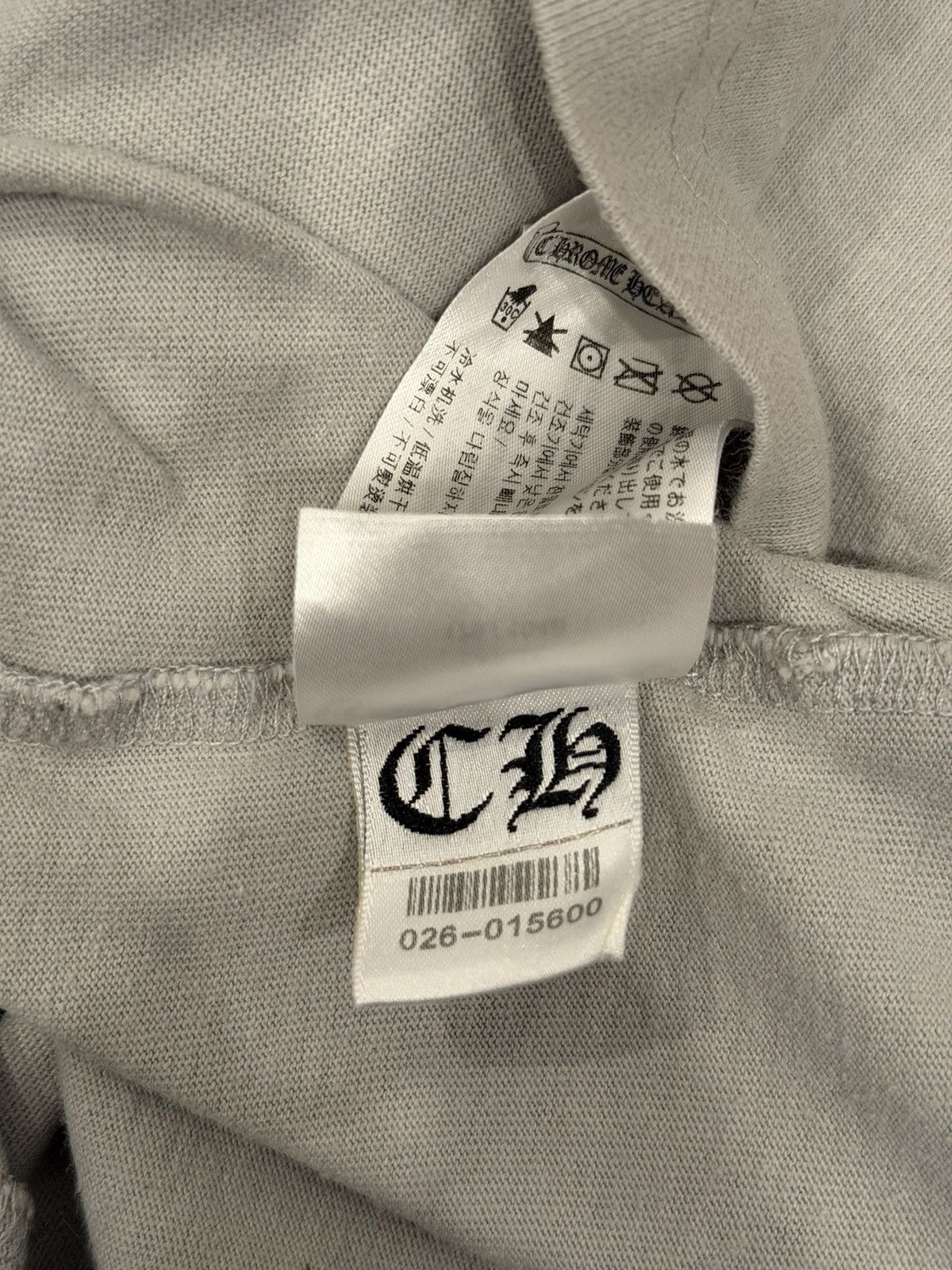 Chrome Hearts Chrome hearts Matty Boy Suggest Pocket Tshirt Grey Size US L / EU 52-54 / 3 - 7 Thumbnail
