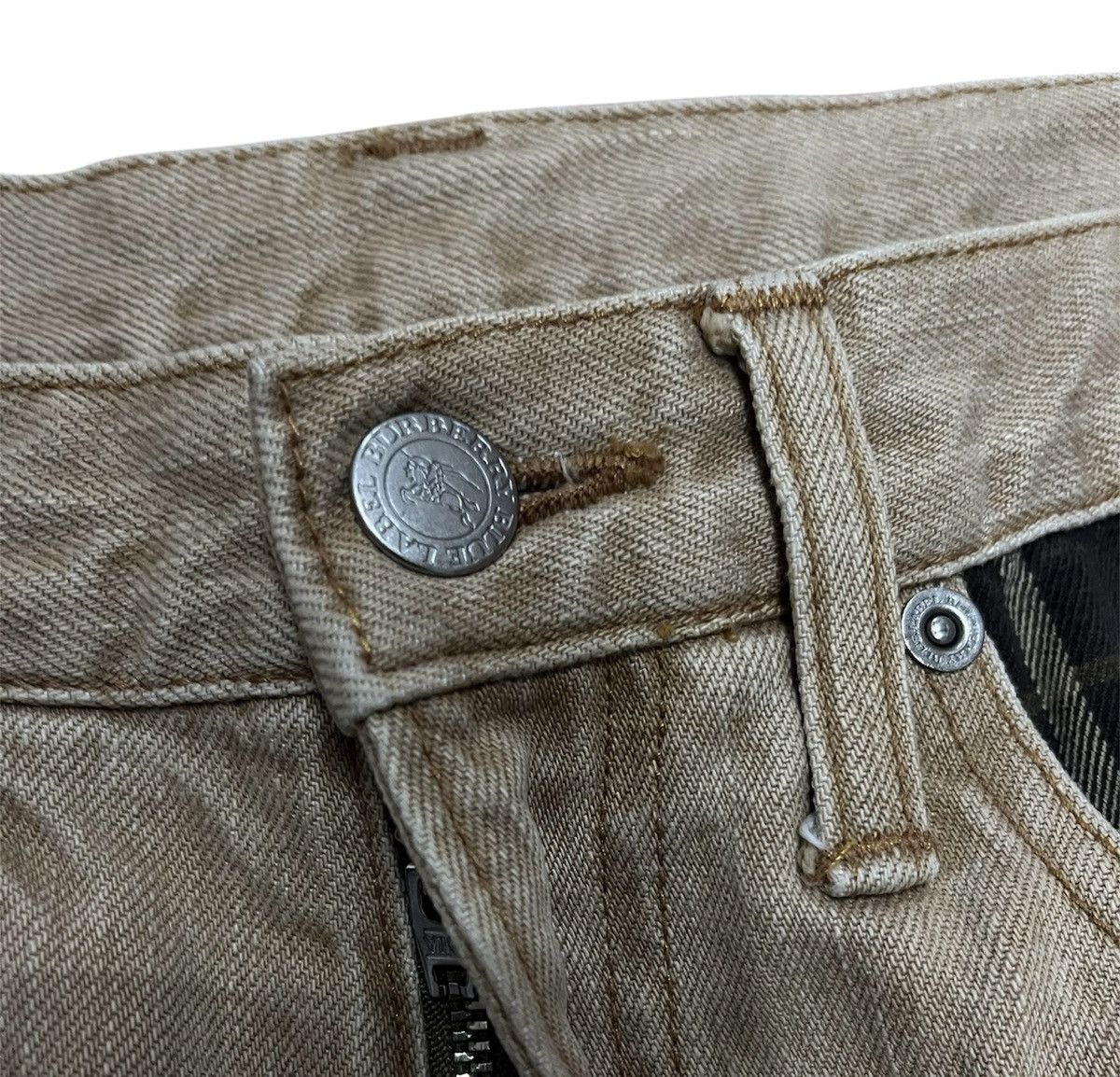 Burberry BURBERRY BLUE LEBEL DENIM PANTS Size US 30 / EU 46 - 4 Thumbnail