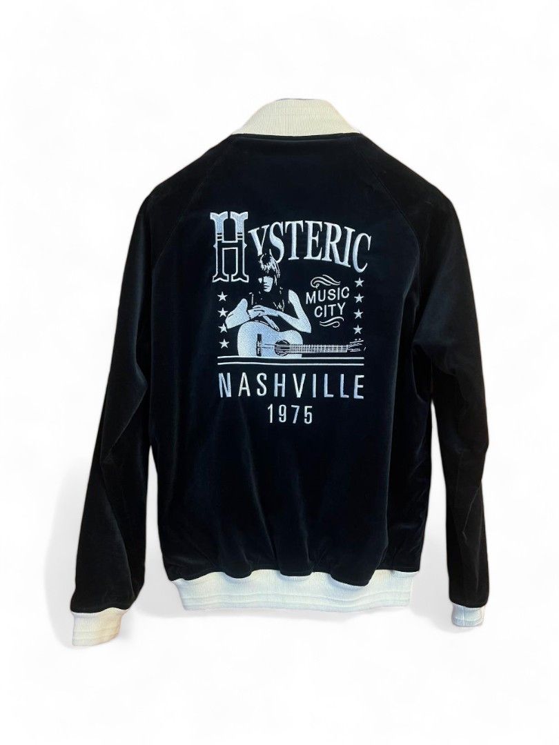 Hysteric Glamour - S vintage nashville jacket black sukajan 