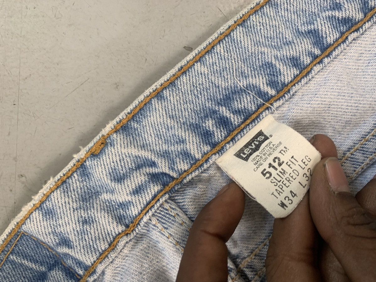 Levi's upcycled vintage Levi’s baggy fit denim Size US 32 / EU 48 - 5 Thumbnail