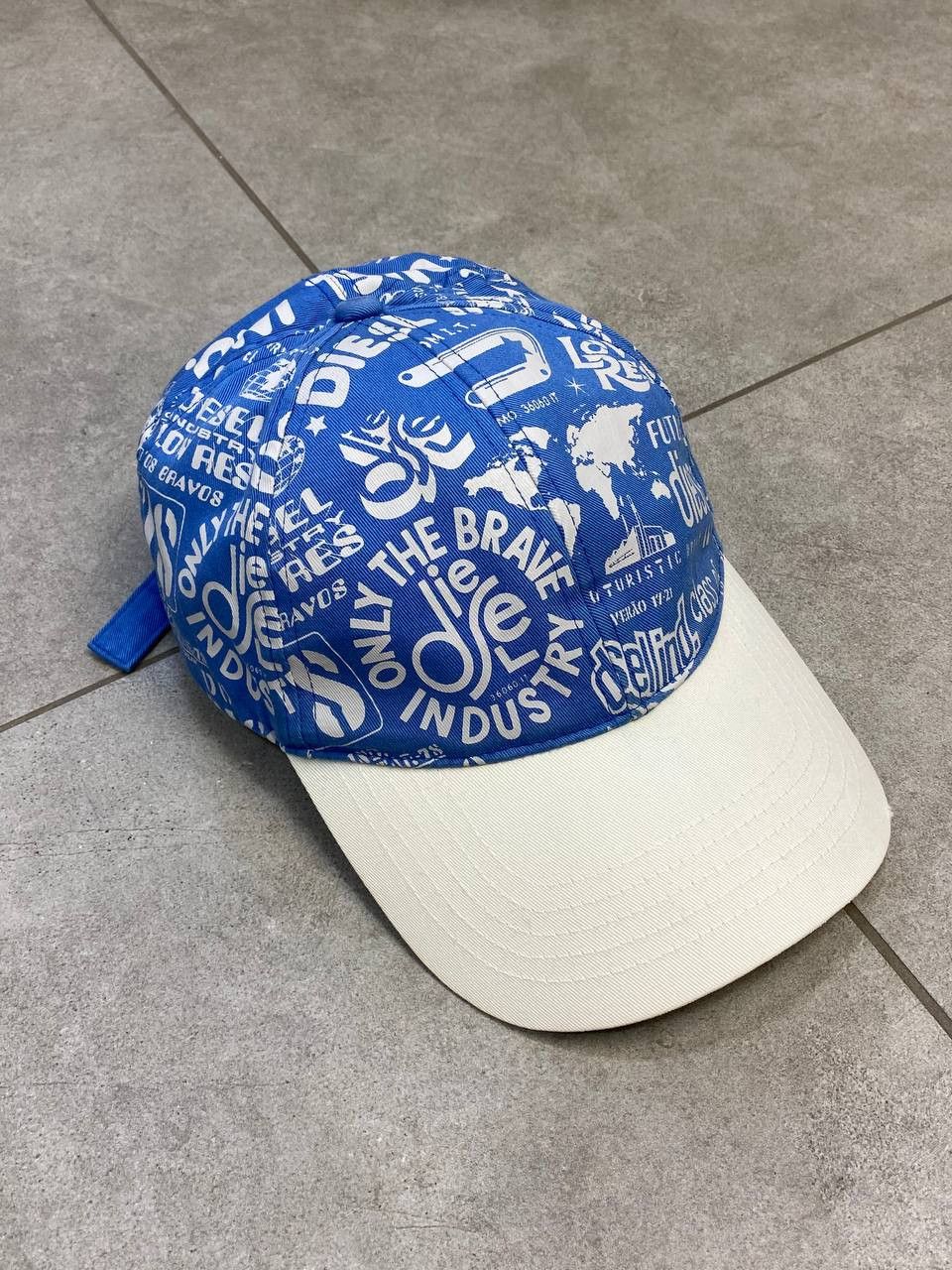 Diesel Vintage Diesel Y2K Logos Print Cap Hat Size ONE SIZE - 1 Thumbnail