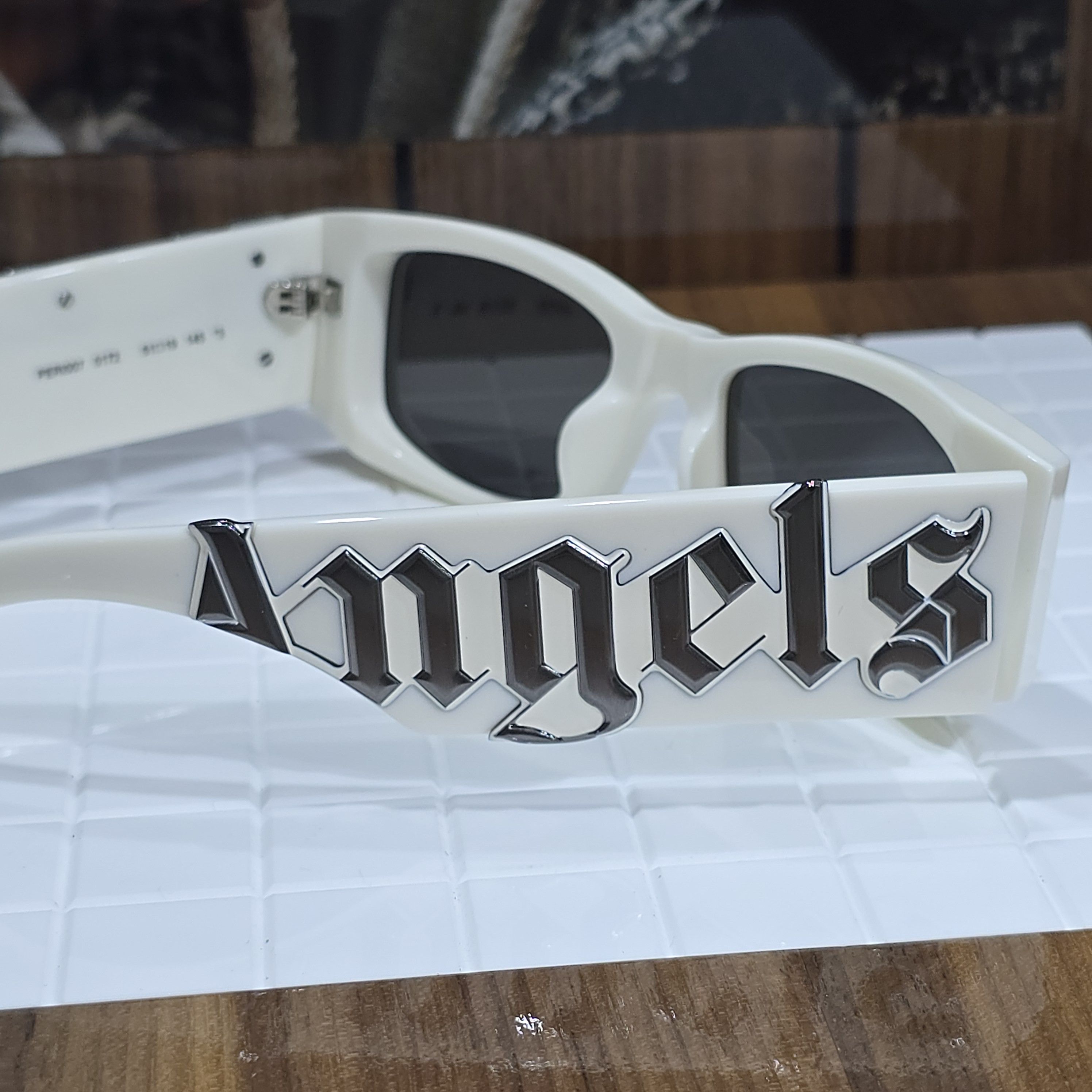 Palm Angels PALM ANGELS PERI007S22PLA0010172 Sunglasses WHITE Size ONE SIZE - 6 Thumbnail
