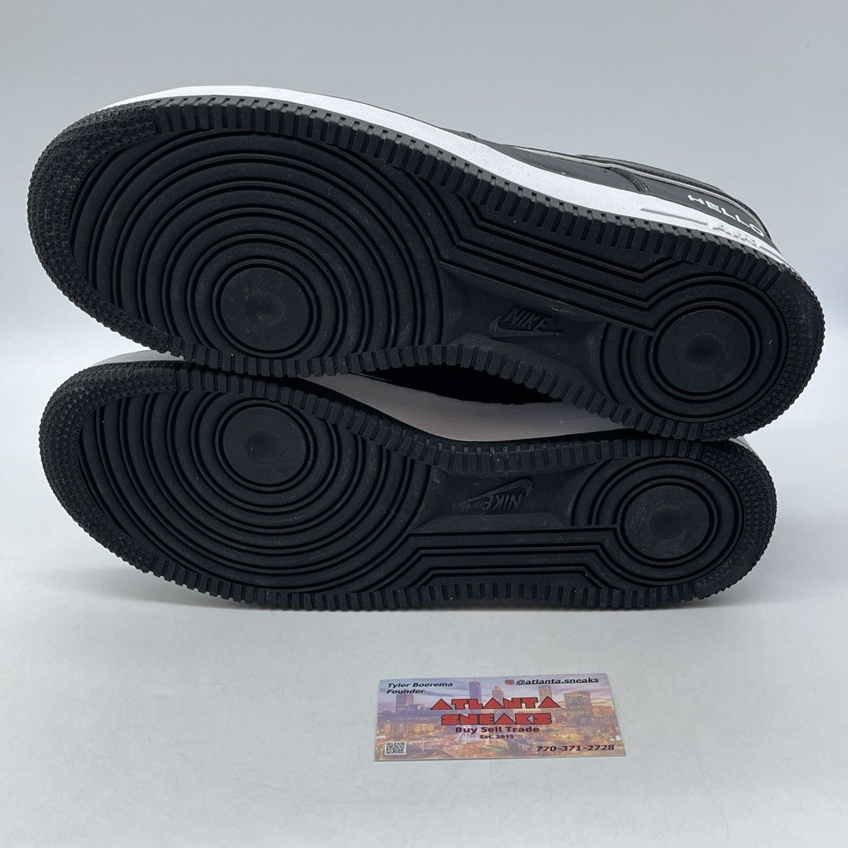 Nike Urbanstar x air force 1 07 LX HELLO pack black Size US 11 / EU 44 - 7 Thumbnail