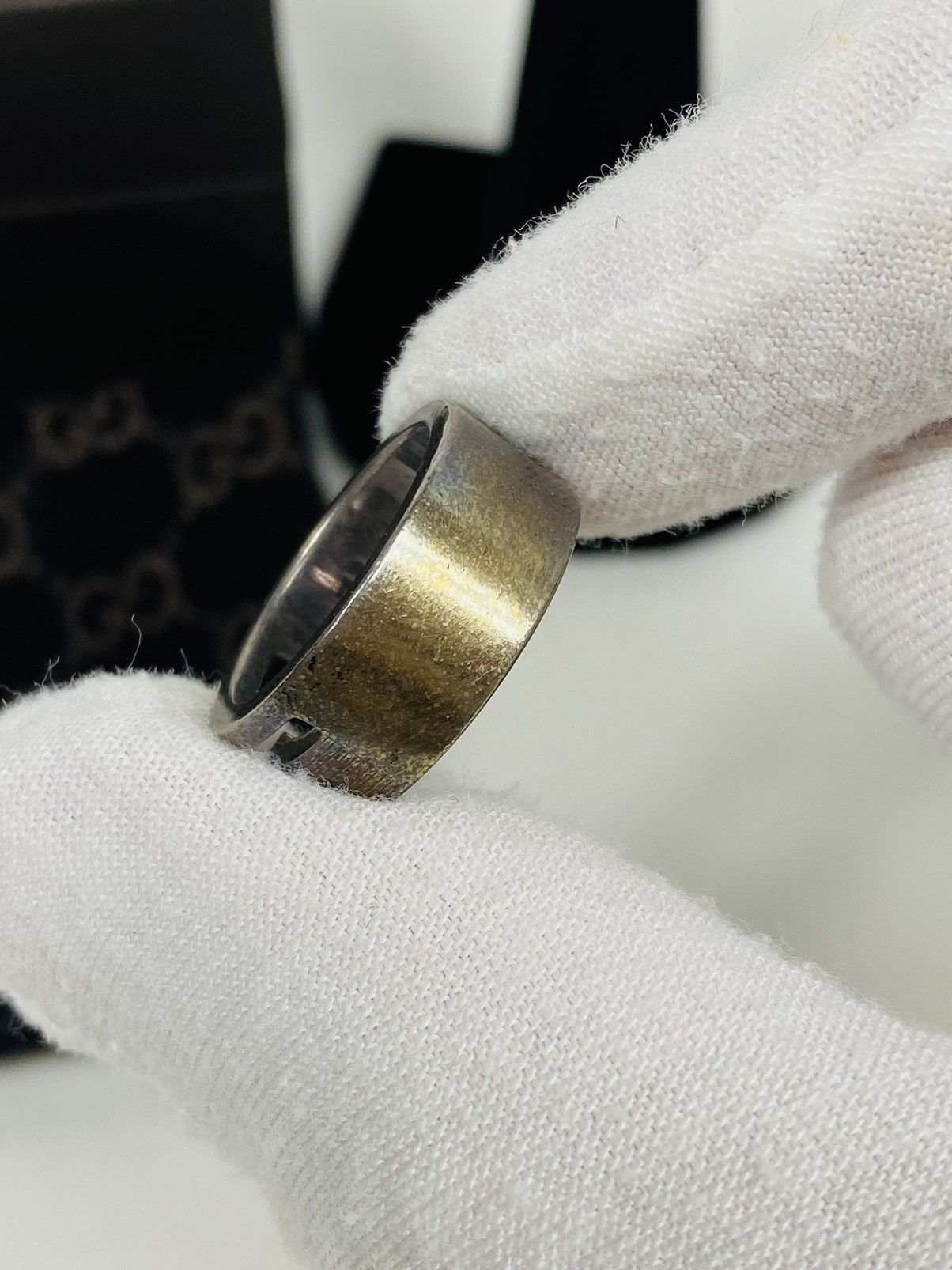 Gucci Gucci .925 Silver G Ring Size IT 8 Size ONE SIZE - 5 Thumbnail