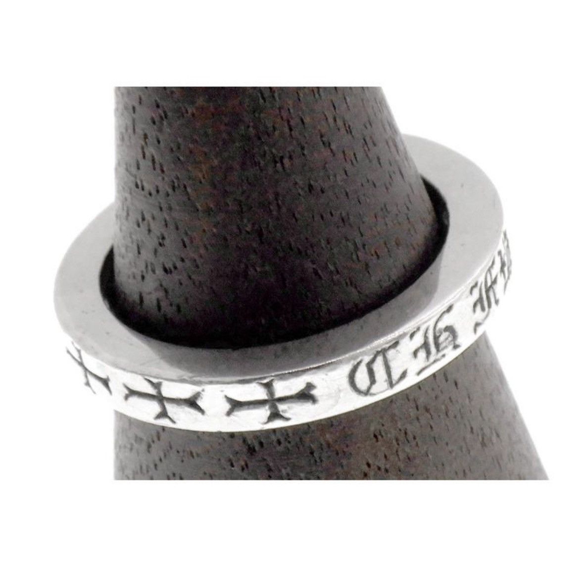 Chrome Hearts Chrome Hearts 3mm SPACER FUCKYOU PAVE Diamond Ring Size ONE SIZE - 4 Thumbnail