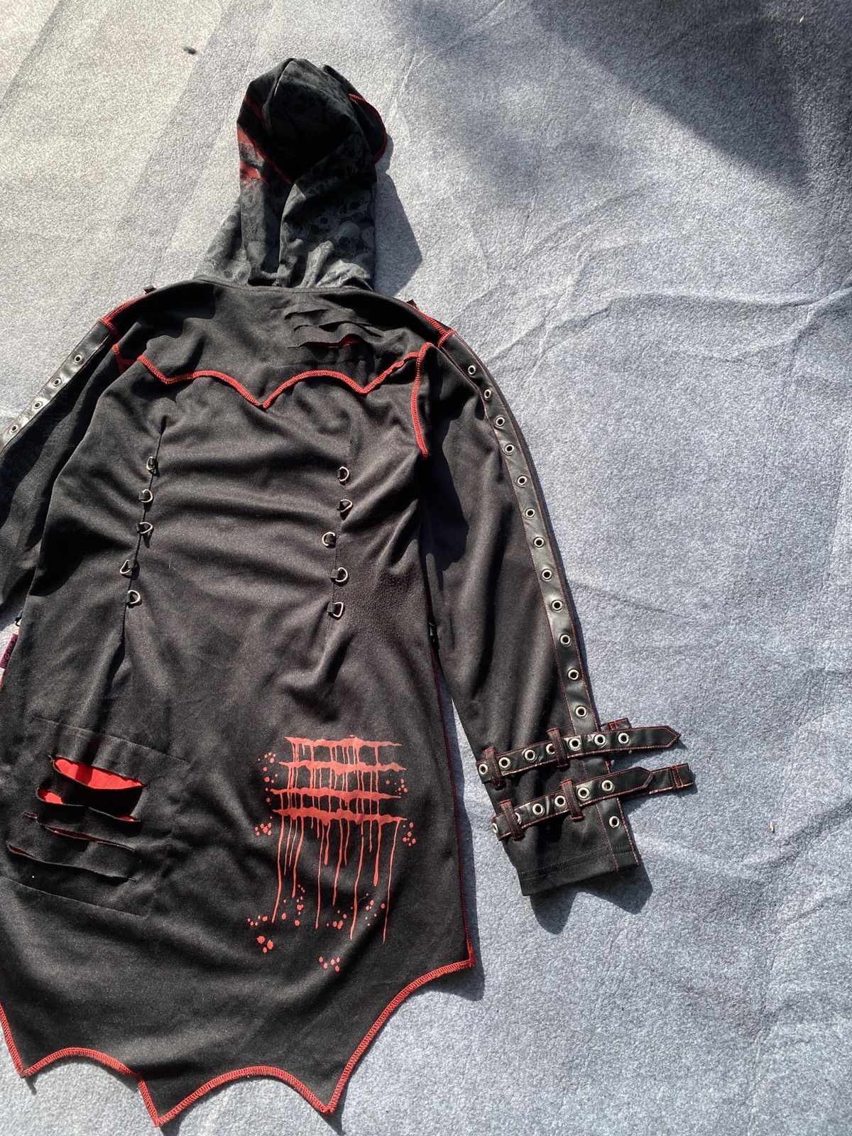 Issey Miyake Vintage mad punk gothic jacket Size M / US 6-8 / IT 42-44 - 3 Thumbnail