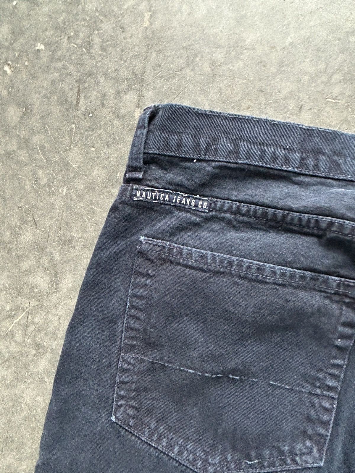 Nautica Vintage 90s Nautica Baggy Denim Jeans 36x30 Size US 36 / EU 52 - 7 Thumbnail