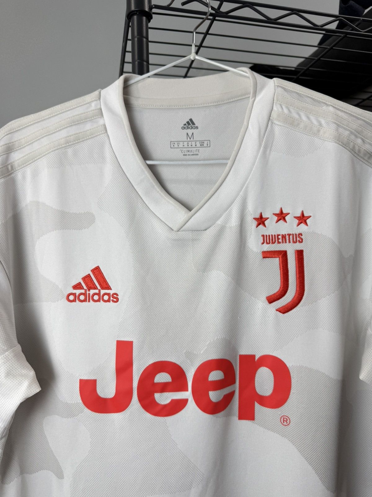 Adidas 19-20 Adidas Juventus Soccer Jersey T Shirt Football Size US M / EU 48-50 / 2 - 2 Thumbnail