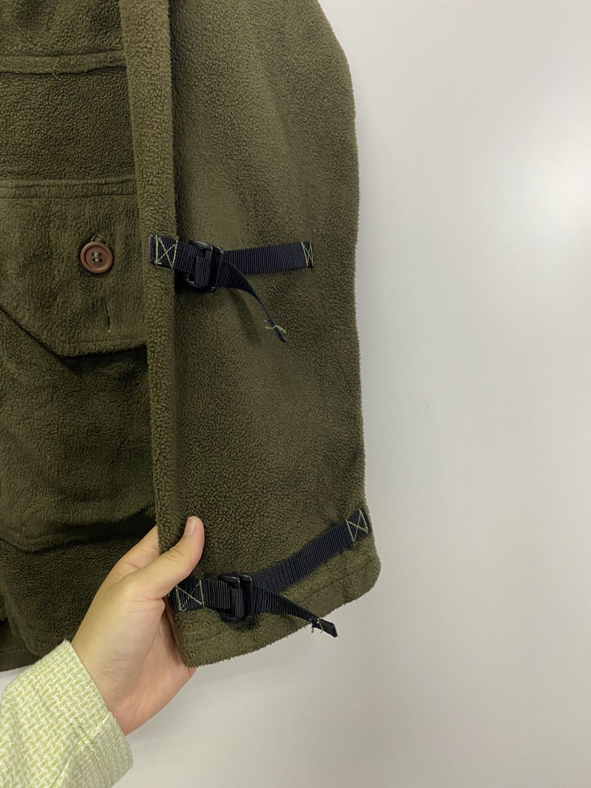 Japanese Brand × Vintage Vintage Fleece Camouflage Harajuku Jacket Size US M / EU 48-50 / 2 - 9 Thumbnail