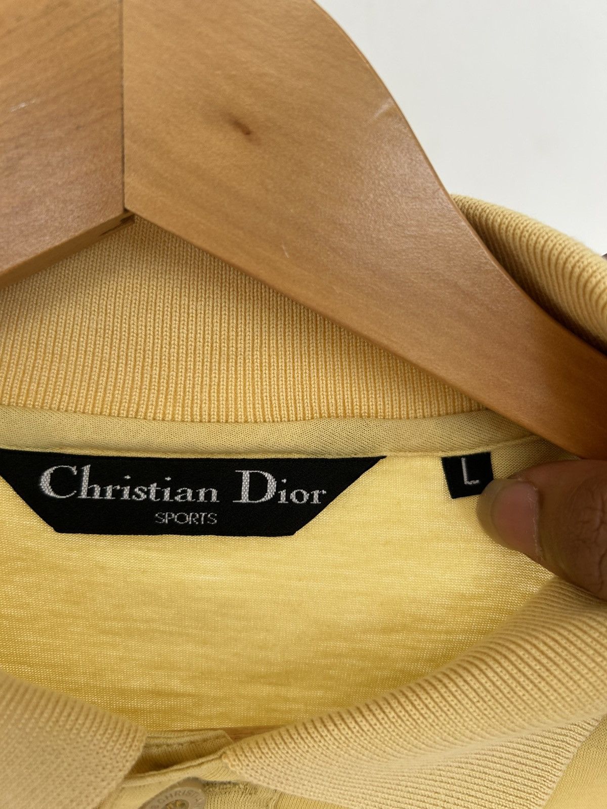 Christian Dior Monsieur Polo Dior Vintage Yellow Size US L / EU 52-54 / 3 - 6 Thumbnail