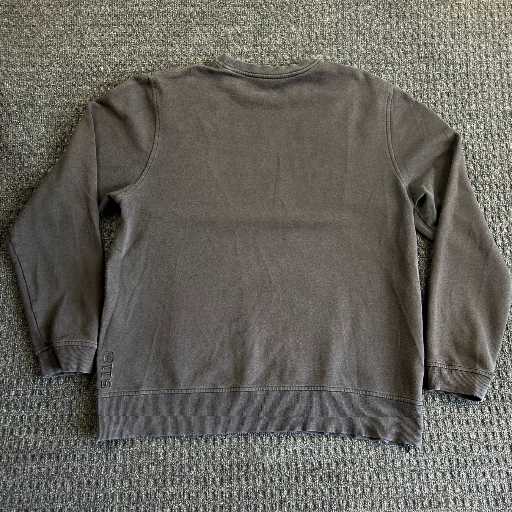 Vintage 511 Tactical Sweatshirt Men Large Black Pullover Graphic Double Sided Crewneck Size US L / EU 52-54 / 3 - 7 Thumbnail