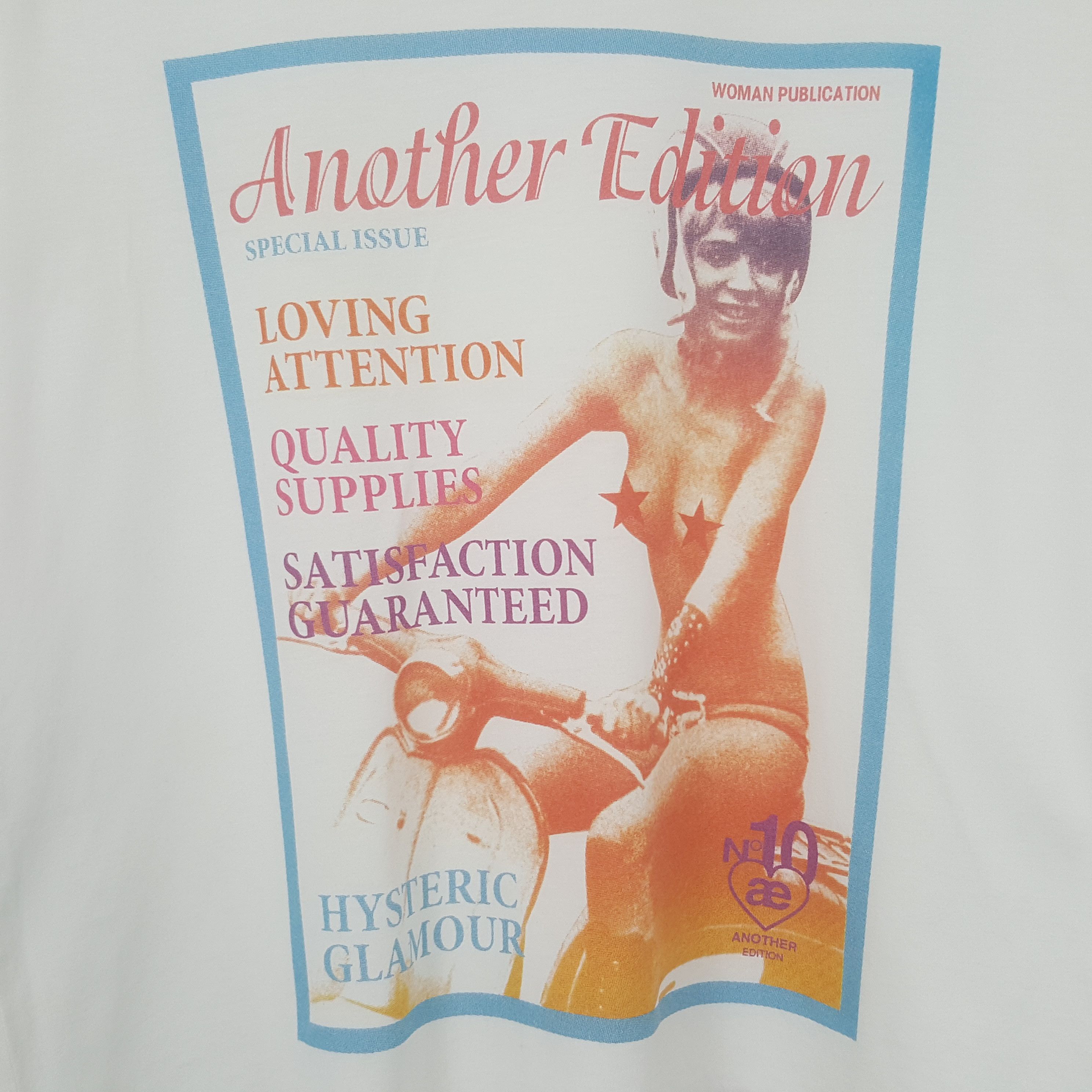 Hysteric Glamour × Japanese Brand × Vintage Vintage Hysteric Glamour Magazine Tshirt Size M / US 6-8 / IT 42-44 - 2 Thumbnail