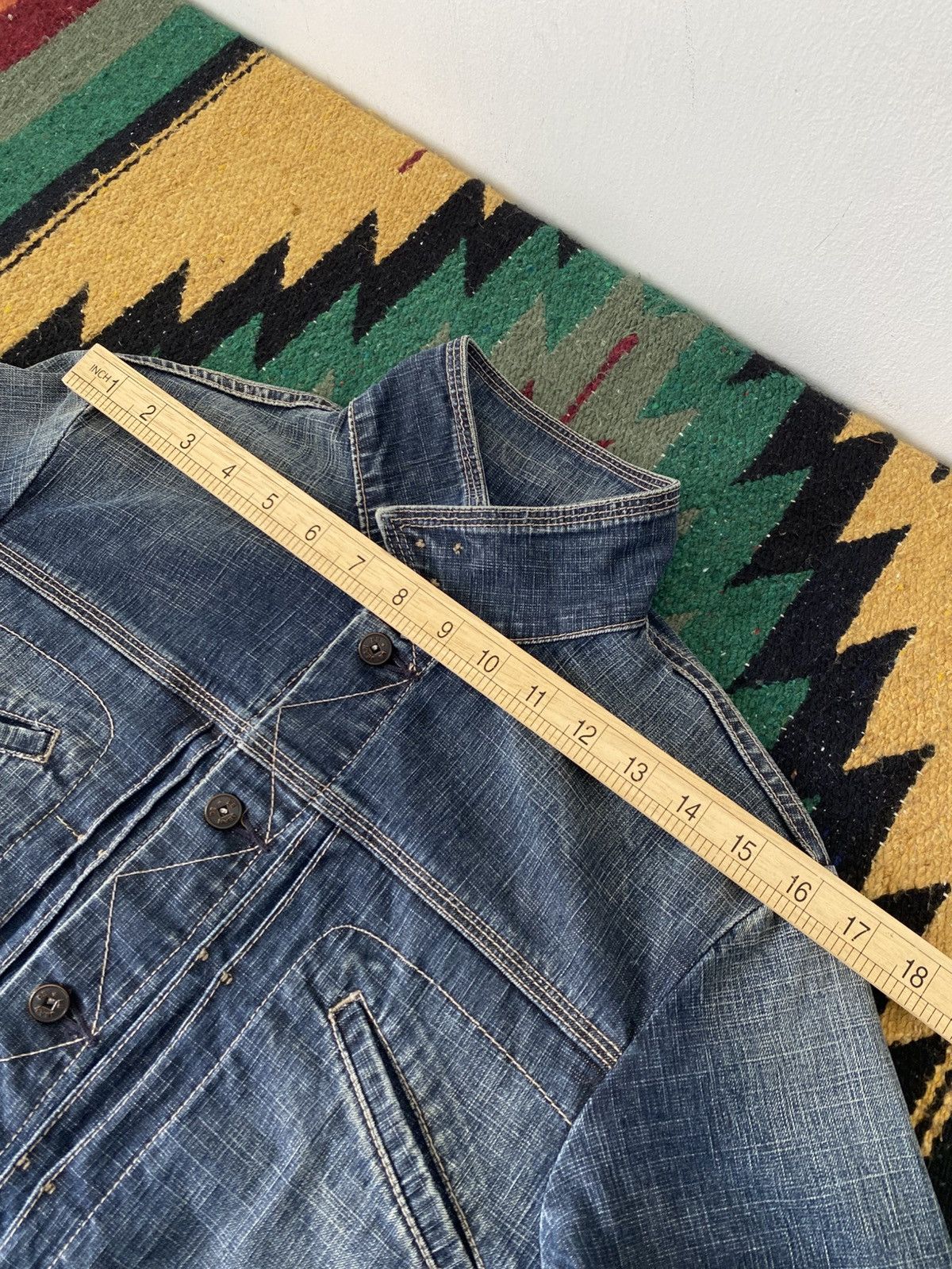 Marithe + Francois Girbaud Marithe Francois Girbaud Vintage 90s Washed Denim Jacket Size US S / EU 44-46 / 1 - 6 Thumbnail