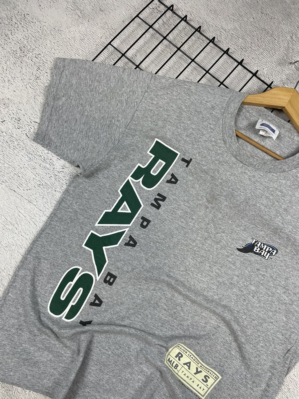 NFL × Vintage Vintage Tampa Bay Devil Rays 2003 Tee XL size Made in USA Size US XL / EU 56 / 4 - 4 Thumbnail