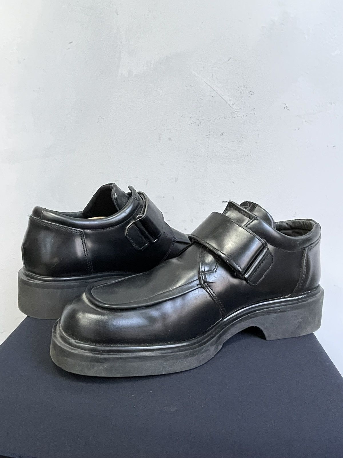 New Rock Opium black platform boots hype new rock style y2k Size US 9 / EU 42 - 10 Thumbnail