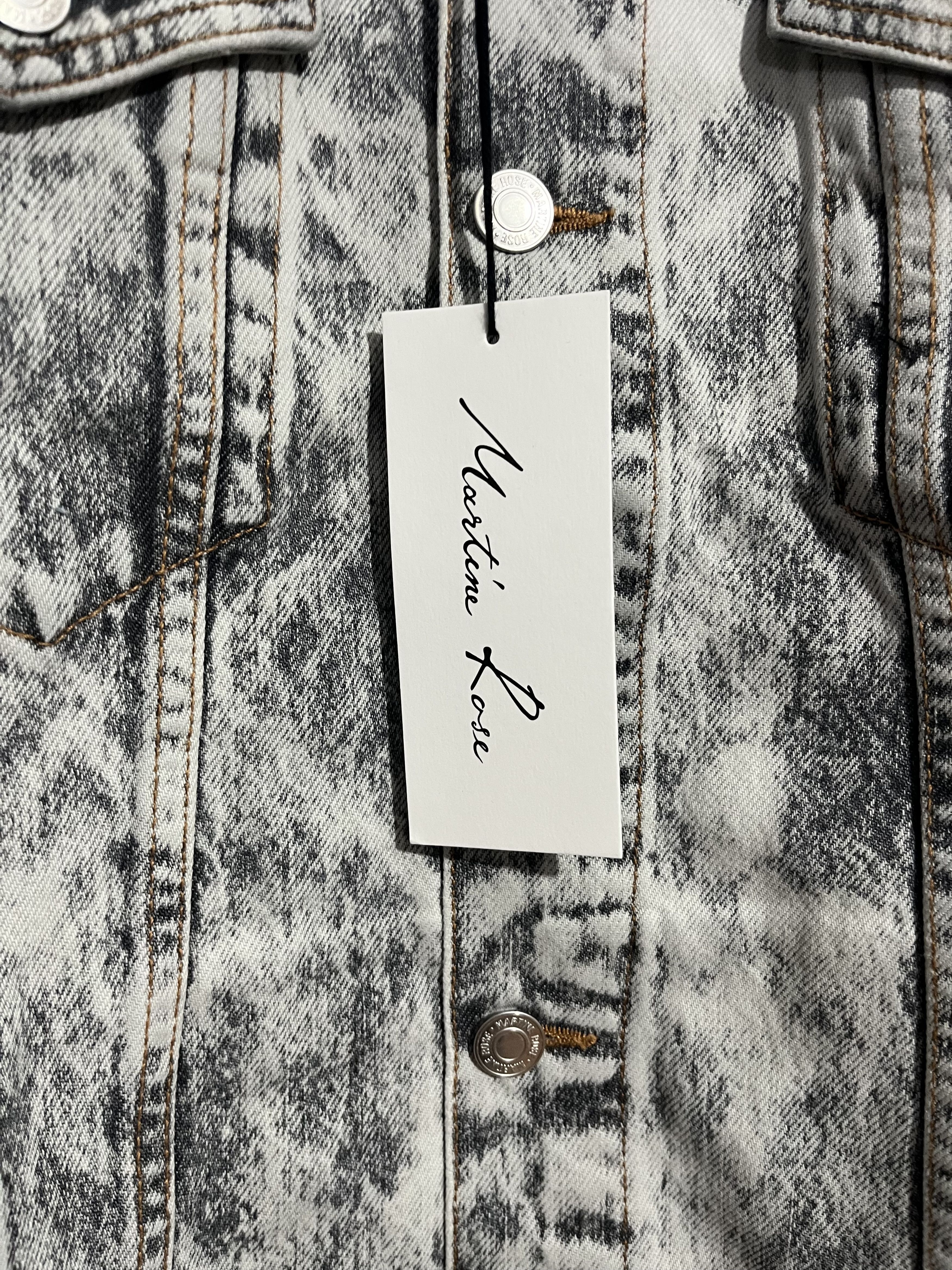 Martine Rose MARTINE ROSE DENIM JACKET – SAMPLE / NOT FOR RETAIL Size US S / EU 44-46 / 1 - 3 Thumbnail