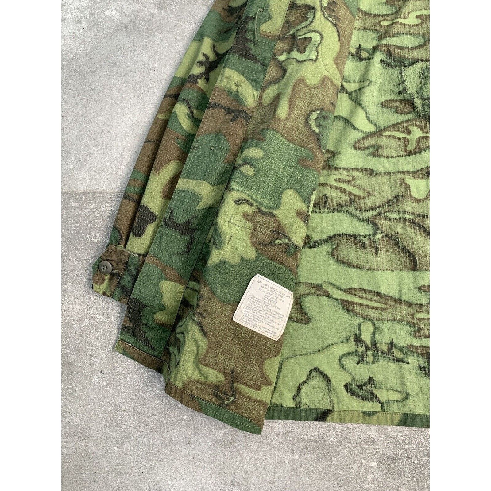 Vintage Mens US ARMY Ranger Airborne 75th Inf VIETNAM WAR Jacket M-L Size US L / EU 52-54 / 3 - 19 Thumbnail