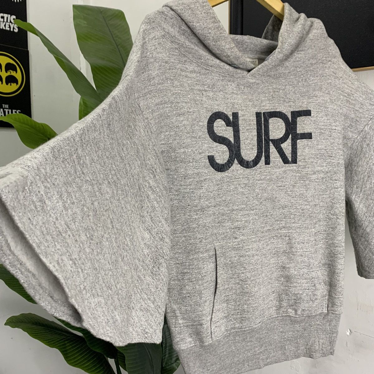 Japanese Brand Vintage Kapital “SURF” Half Sleeve Hoodie Rare Item Size US M / EU 48-50 / 2 - 2 Thumbnail