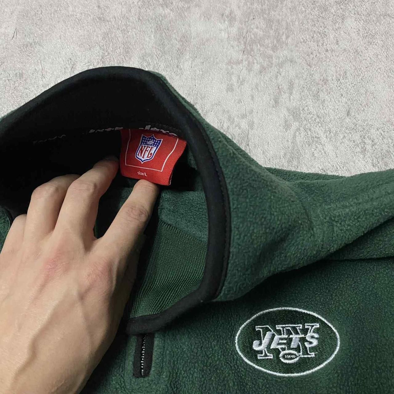 NFL New York Jets green fleece jacket Size US L / EU 52-54 / 3 - 4 Thumbnail