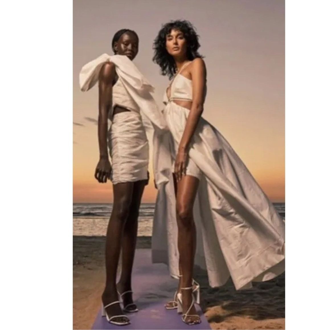 Anthropologie New Helen O'Connor Super Nova Dress $899 US SIZE 6 WHITE Size M / US 6-8 / IT 42-44 - 5 Thumbnail