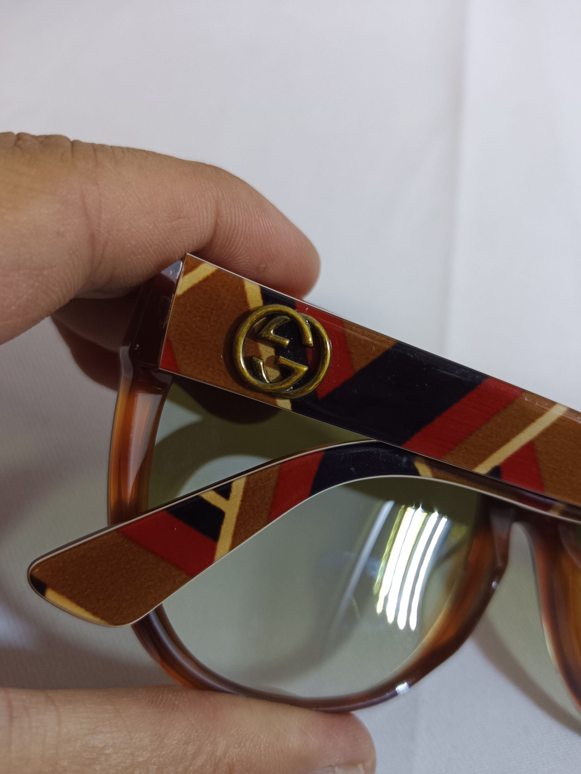 Gucci Vintage Gucci Sunglasses Cat Eye Size ONE SIZE - 3 Thumbnail