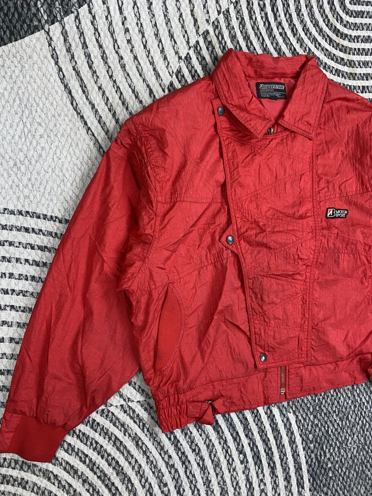 Japanese Brand Vintage Bridgestone Motor Sport Jacket Size US M / EU 48-50 / 2 - 3 Thumbnail
