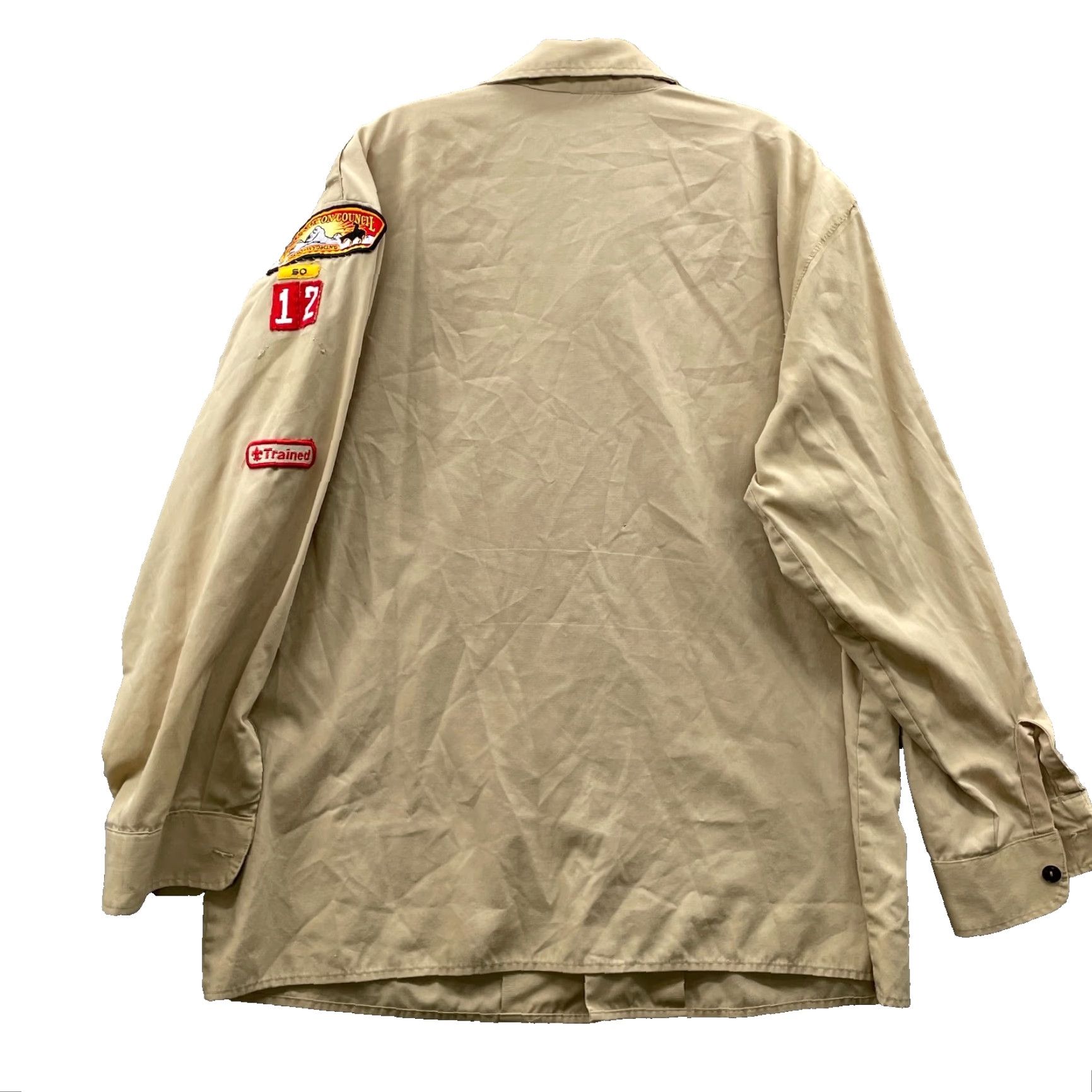 Vintage VINTAGE Boy Scouts of America Shirt Mens XL Brown Patches Embroidered BSA Gorp Size US XL / EU 56 / 4 - 2 Thumbnail