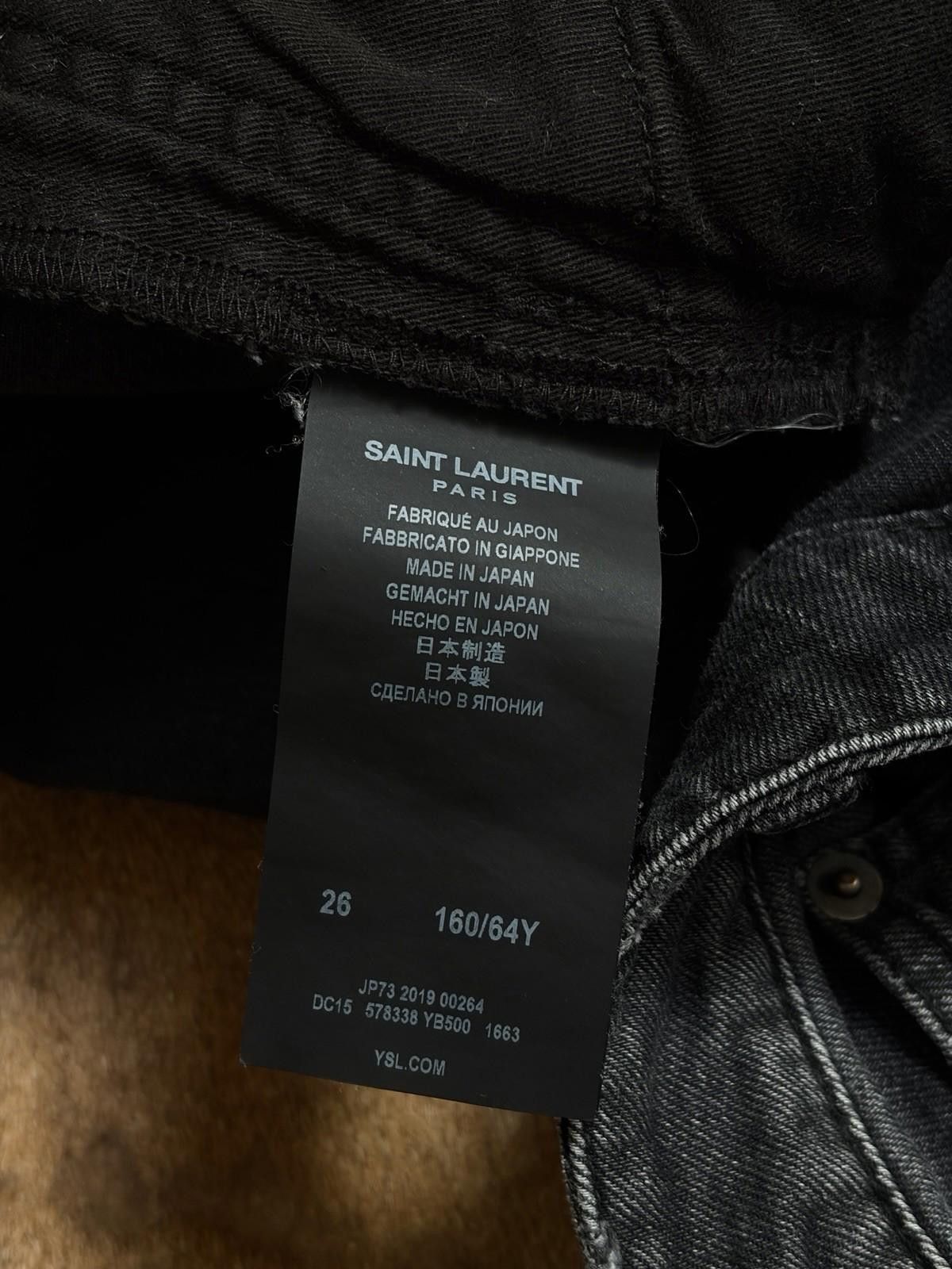 Saint Laurent Paris Saint Laurent Jeans Size 26" / US 2 / IT 38 - 5 Thumbnail