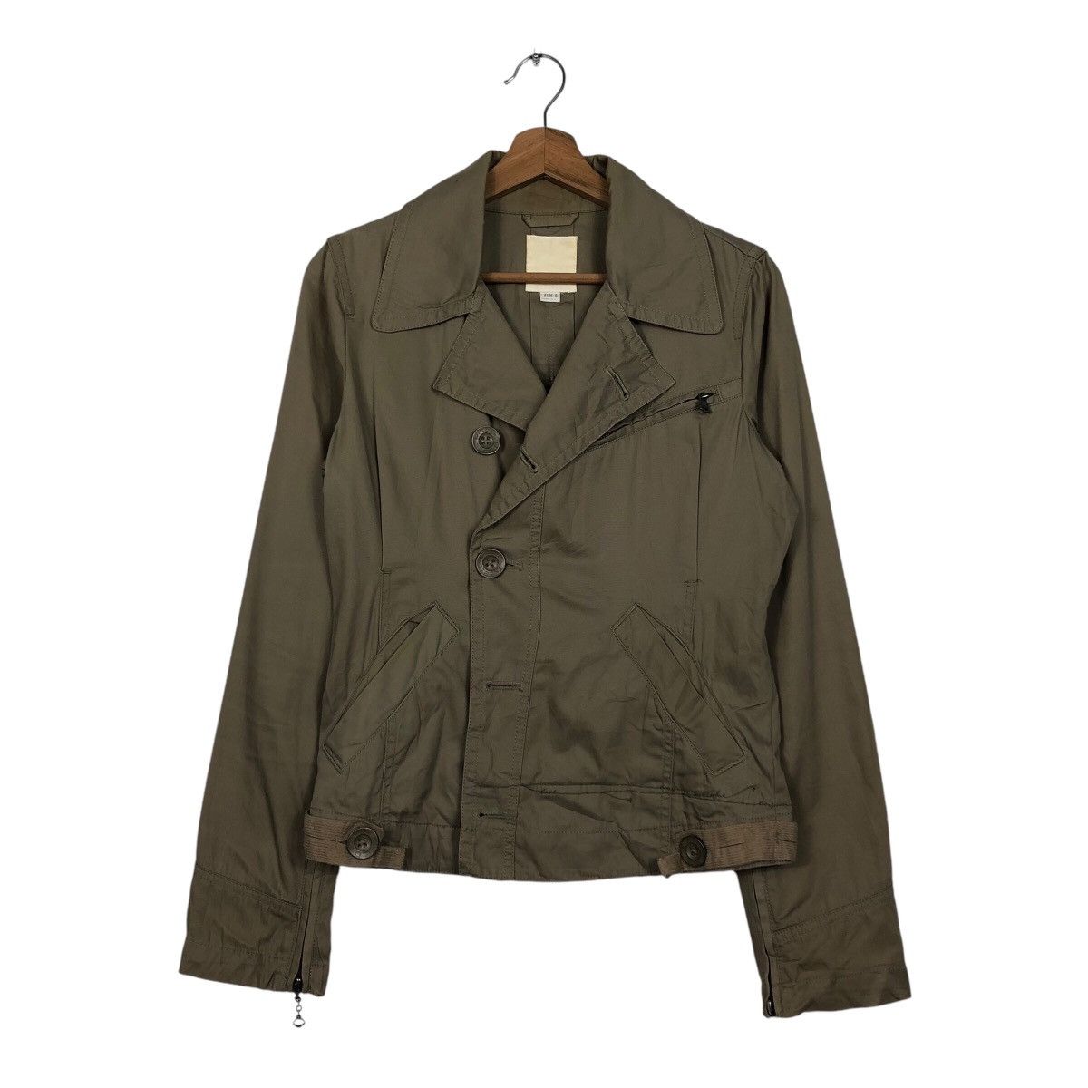 Diesel 📌Vintage Cropped Biker Jacket Diesel Size US S / EU 44-46 / 1 - 2 Thumbnail