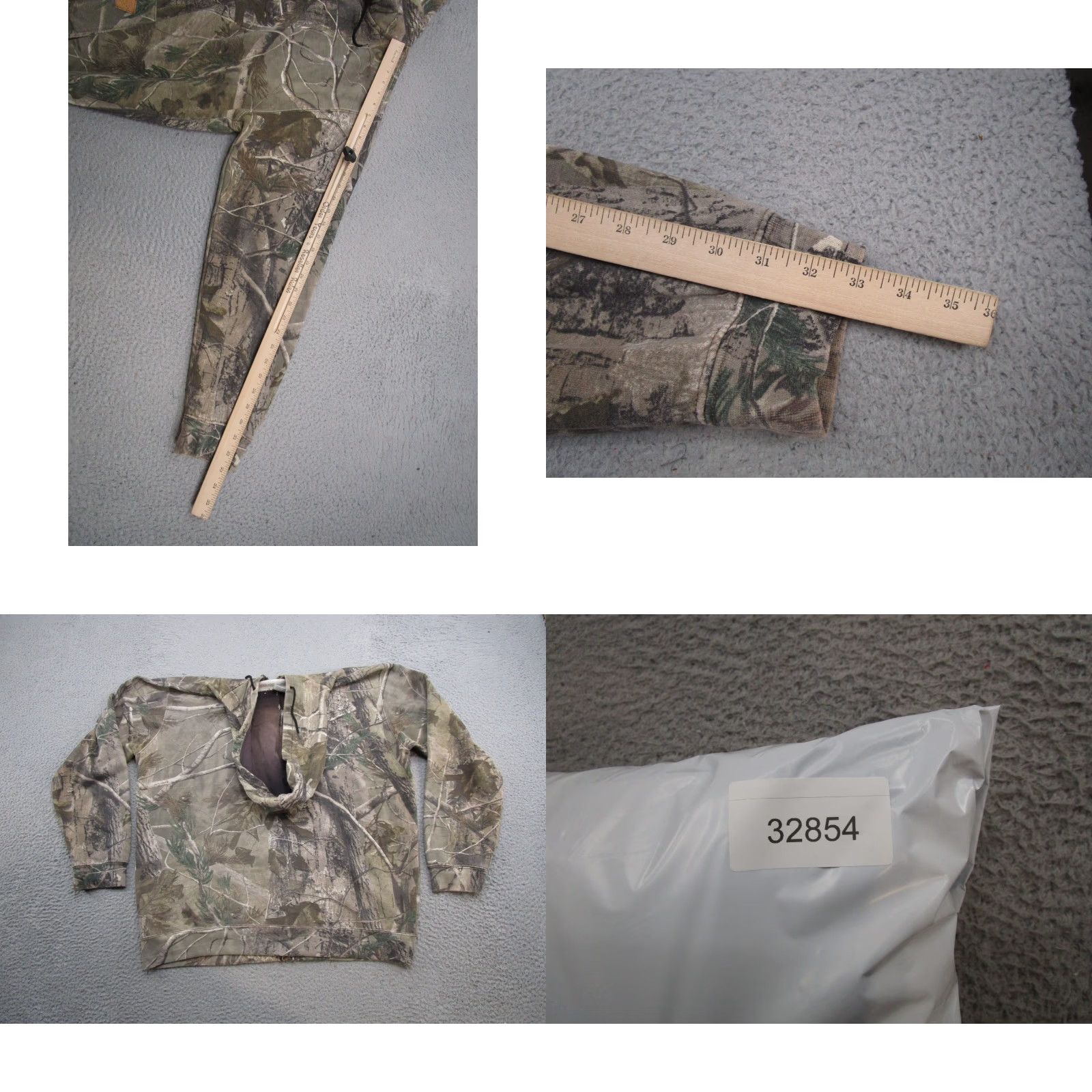Carhartt VINTAGE Carhartt Hoodie Full Zip Camouflage RealTree K289 XL Men Size US XL / EU 56 / 4 - 8 Thumbnail