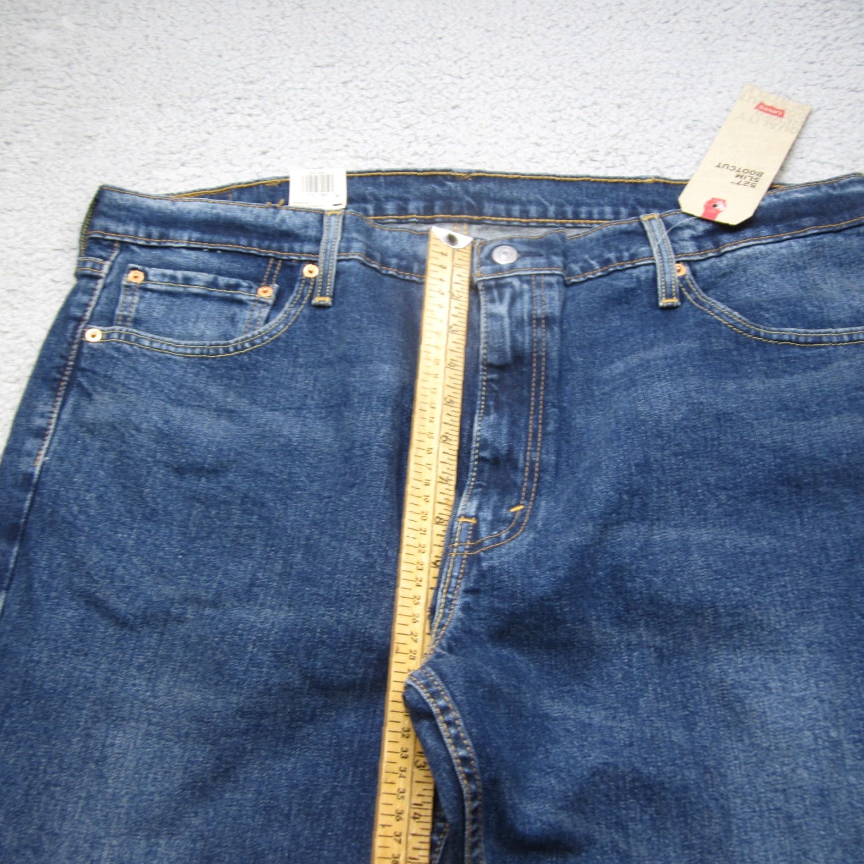 Levi's VINTAGE Levi's 517 Jeans Mens 42x32 Blue Bootcut USA Made Cowboy Cut Stretch Denim Size US 42 / EU 58 - 5 Thumbnail