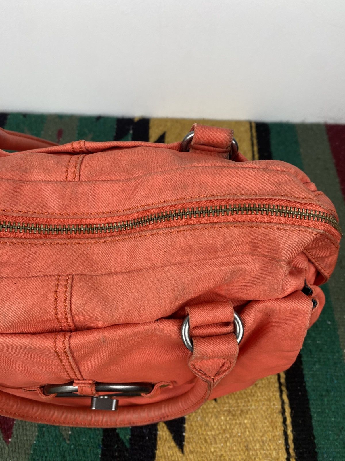 Diesel Y2K 2000's Diesel Metal Ring Handle Bag Size ONE SIZE - 14 Thumbnail