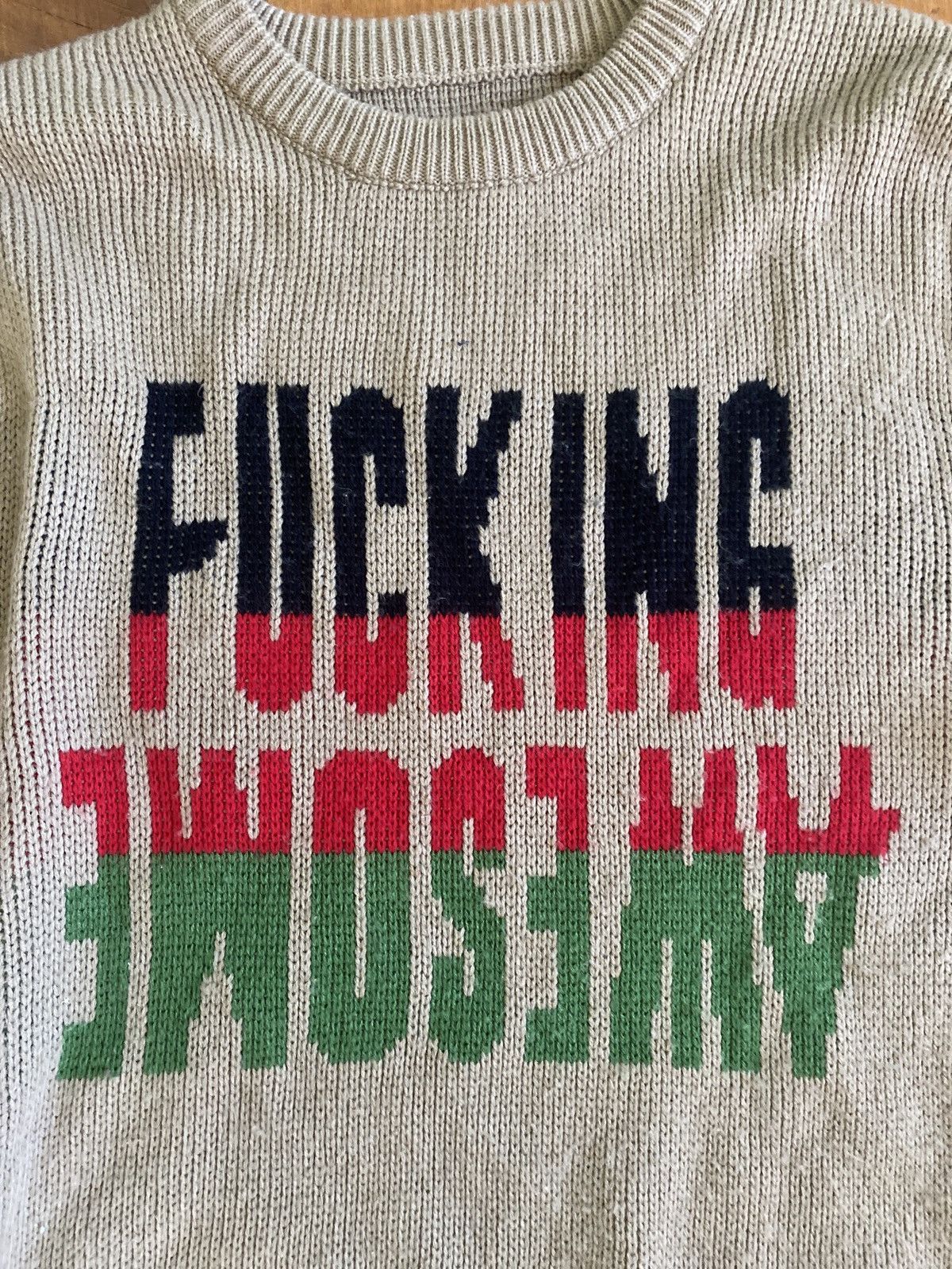 Fucking Awesome FA Knit Sweater Size US M / EU 48-50 / 2 - 2 Thumbnail