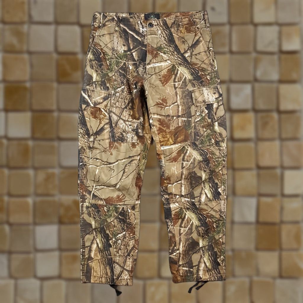 Doublet VINTAGE Red Head Y2K Camo Cargo Pants Medium 34x30 Baggy Grunge Outdoor Mens Size US 31 - 1 Thumbnail