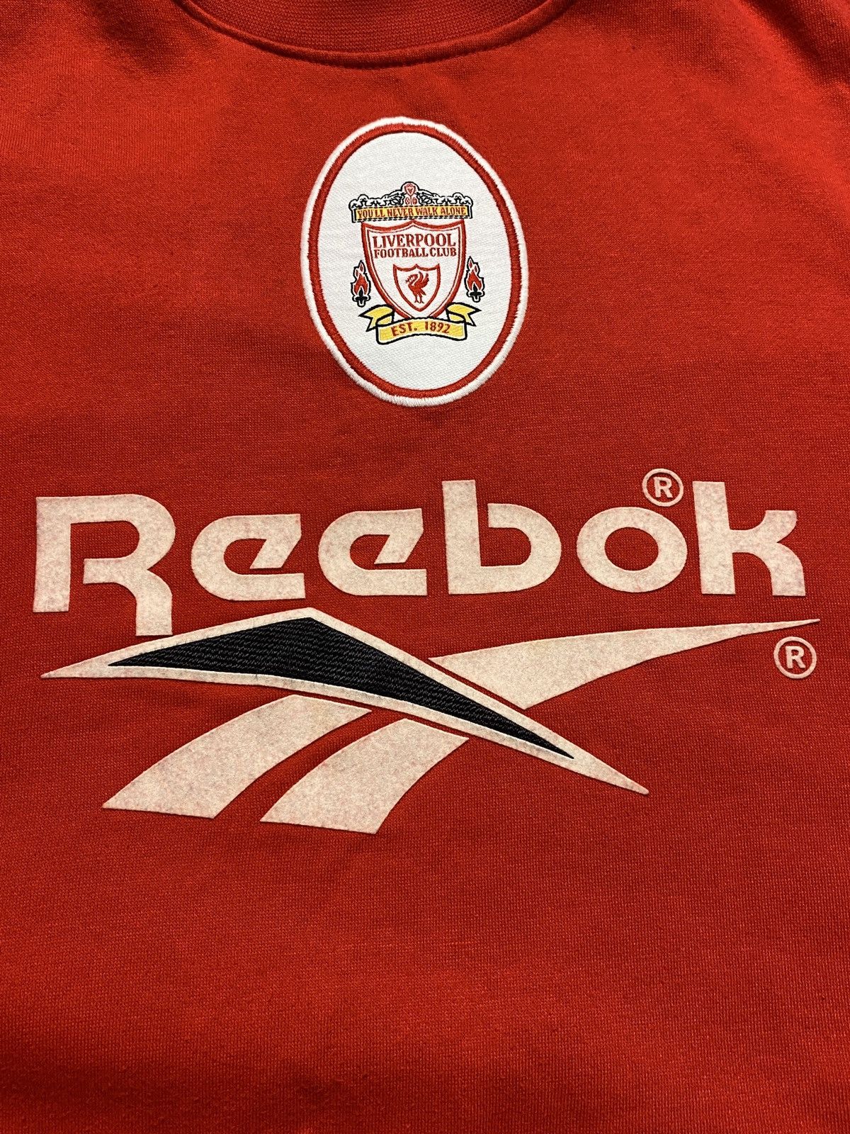 Reebok 90’s Very rare central logo Reebok Liverpool set hoodie pant Size US M / EU 48-50 / 2 - 9 Thumbnail
