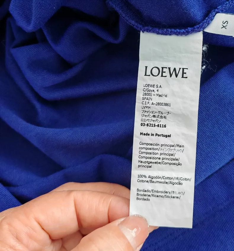 Loewe LOEWE Short Sleeve T-Shirts Size XS / US 0-2 / IT 36-38 - 3 Thumbnail