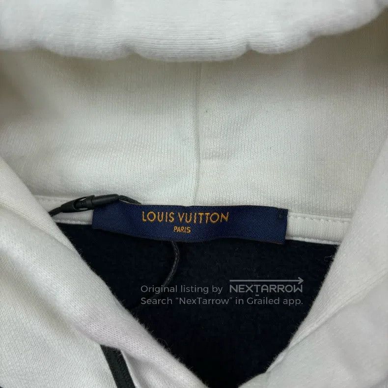 Louis Vuitton Louis Vuitton Colorblock Logo Hooded Casual Long Sleeve Sw Size US XL / EU 56 / 4 - 4 Thumbnail