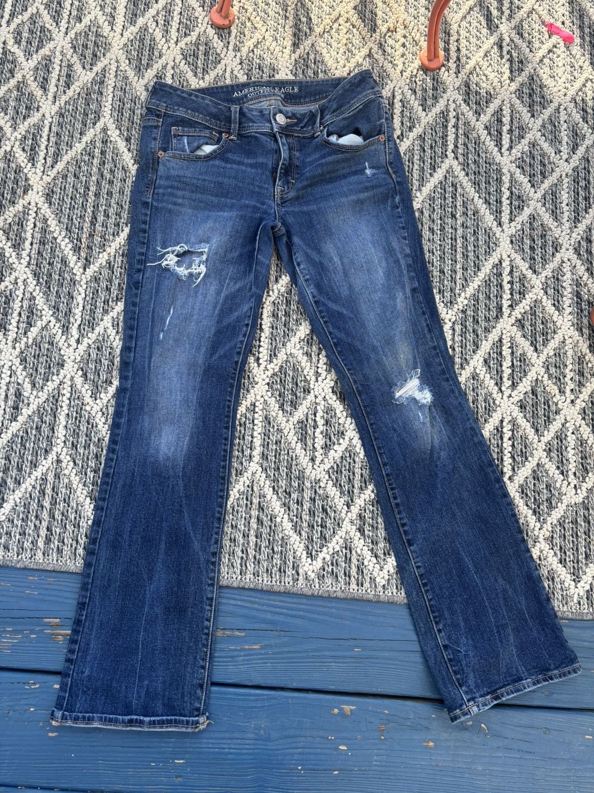 American Eagle Outfitters Kick boot american eagle jeans Size 30" / US 8 / IT 44 - 1 Thumbnail