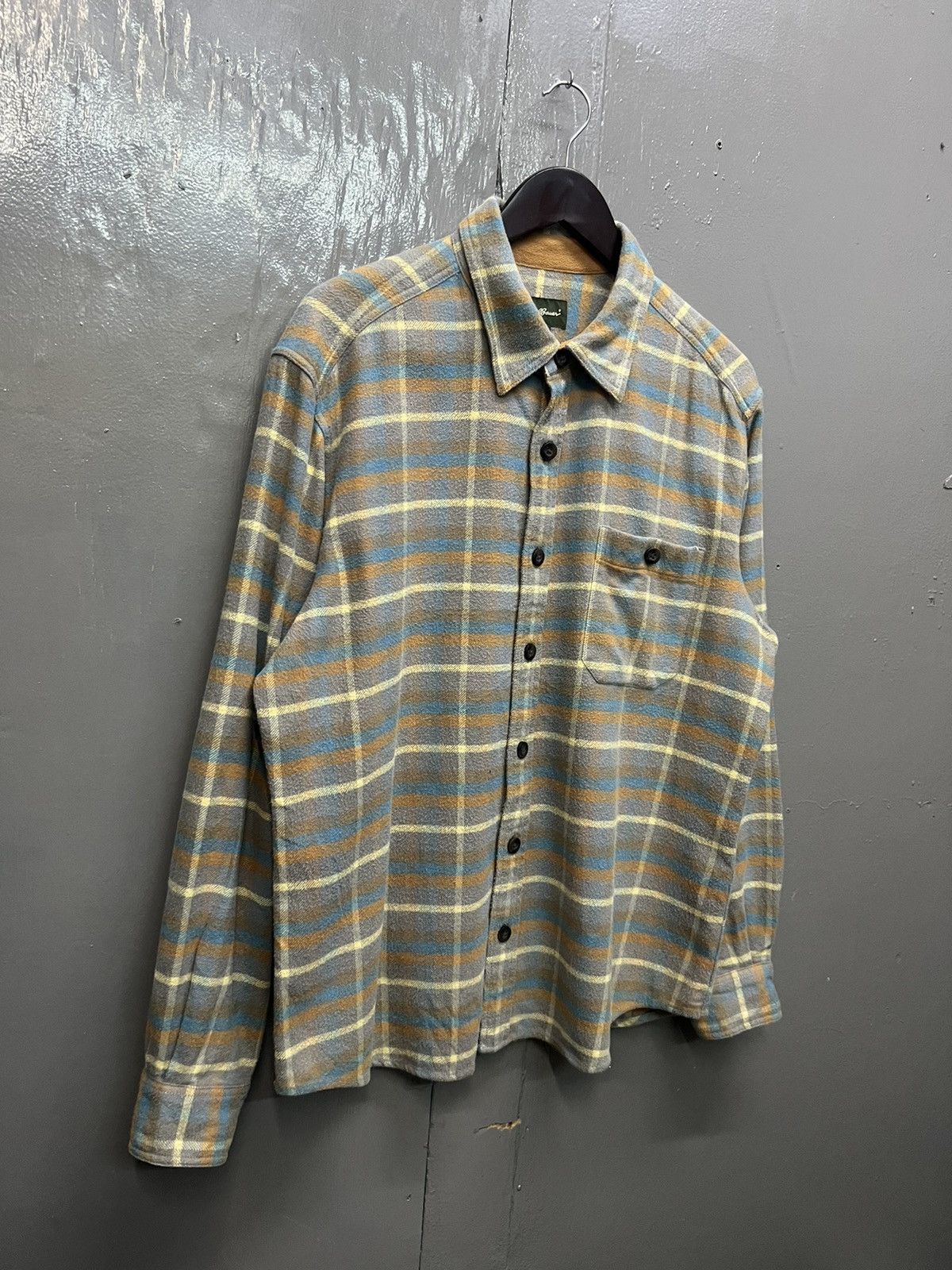 Eddie Bauer × Vintage Eddie Bauer Flannel Shirt Size US L / EU 52-54 / 3 - 3 Thumbnail