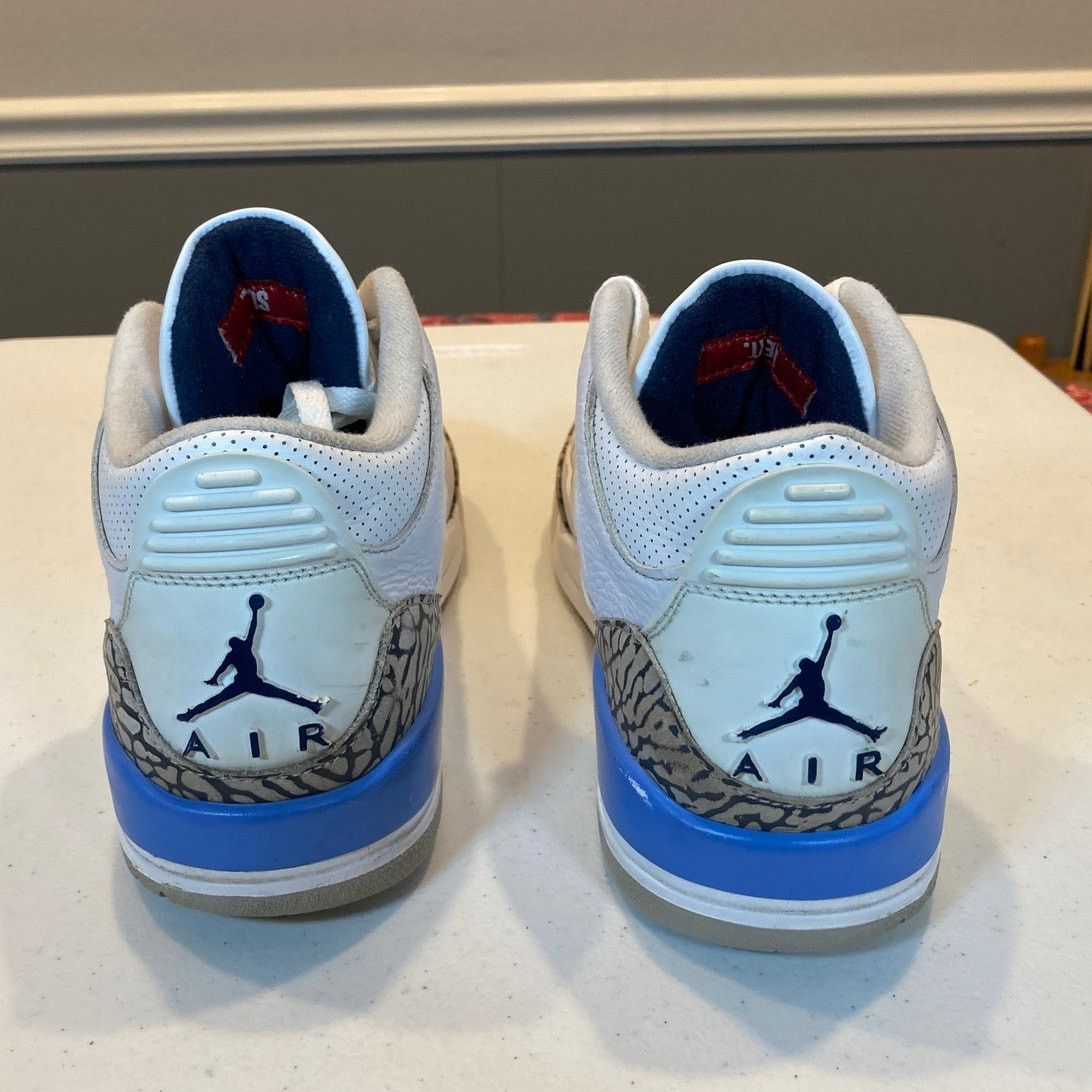 Jordan Brand × Nike Nike Air Jordan 3 Retro "UNC (2020)" Size US 8.5 / EU 41-42 - 5 Thumbnail