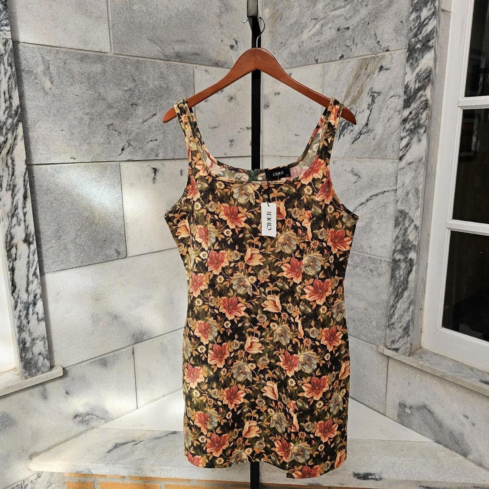 Cyderhouse Cider Women's Multicolored 2X Floral Dress Size XXL / US 16-18 / IT 52-54 - 1 Thumbnail
