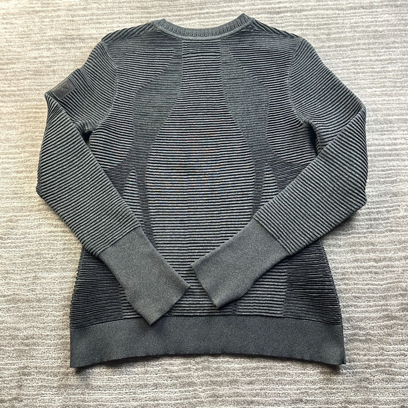 Under Armour Under Armour Sweatshirt Ladies L Gray Pullover Intelliknit Activewear Crew Size L / US 10 / IT 46 - 2 Thumbnail