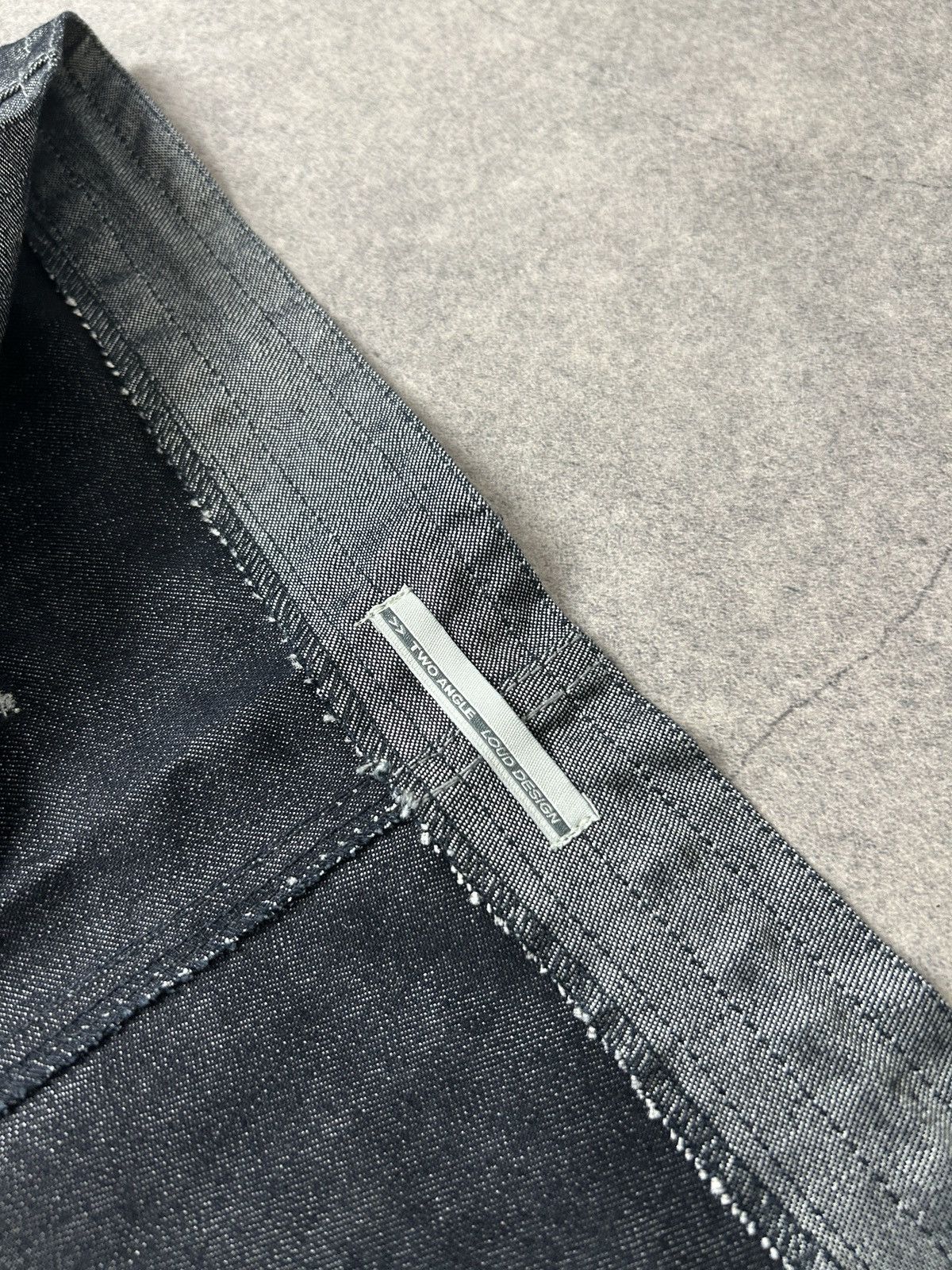 Japanese Brand Vintage Two Angle Loud Design y2k denim parachute pants Size US 32 / EU 48 - 7 Thumbnail