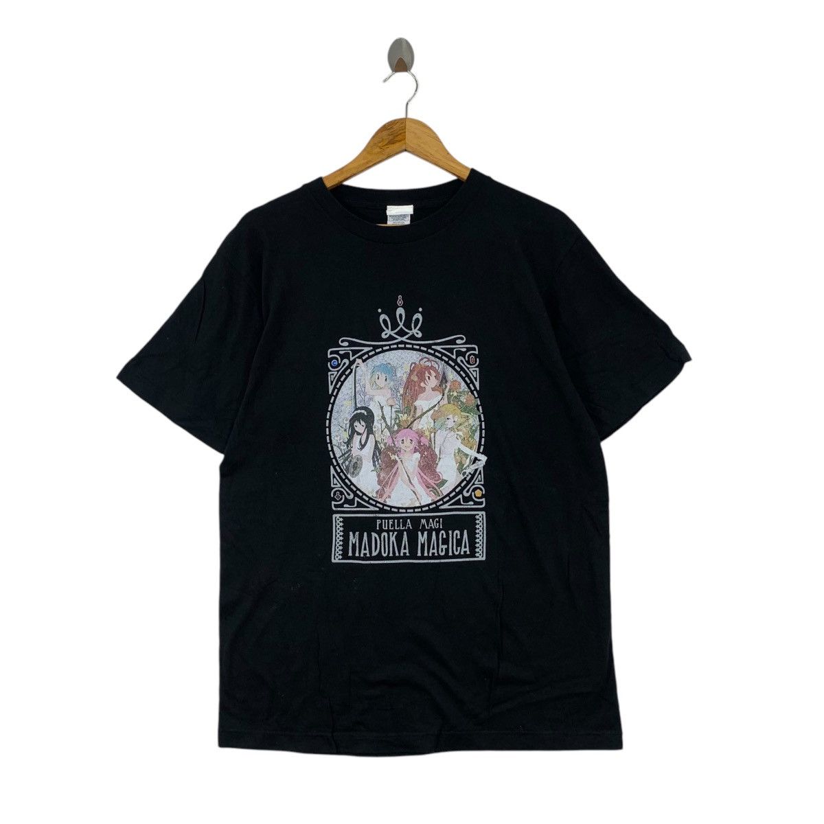Vintage ANIME MADOKA MAGICA Puella Magi Shaft Kaname Tee Shirt Top Size US L / EU 52-54 / 3 - 1 Thumbnail